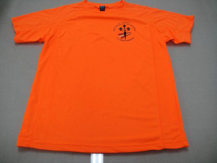 camiseta serigrafiada. IV Carrera de las 3 Leguas de las Marismas Sevilla