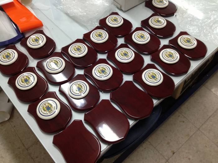 Metopas de madera y cer&aacute;mica para la Residencia Militar de San Hermenegildo Sevilla