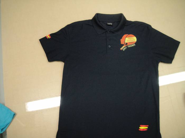 Polo serigrafiado. Club de padel H&iacute;spalis Sevilla