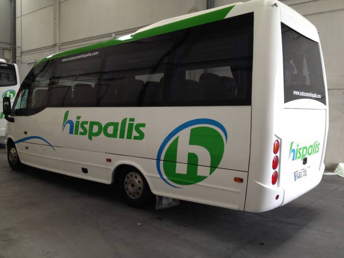 Rotulaci&oacute;n Autocares H&iacute;spalis - Sevilla