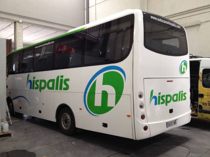Rotulación Autocares Híspalis - Sevilla