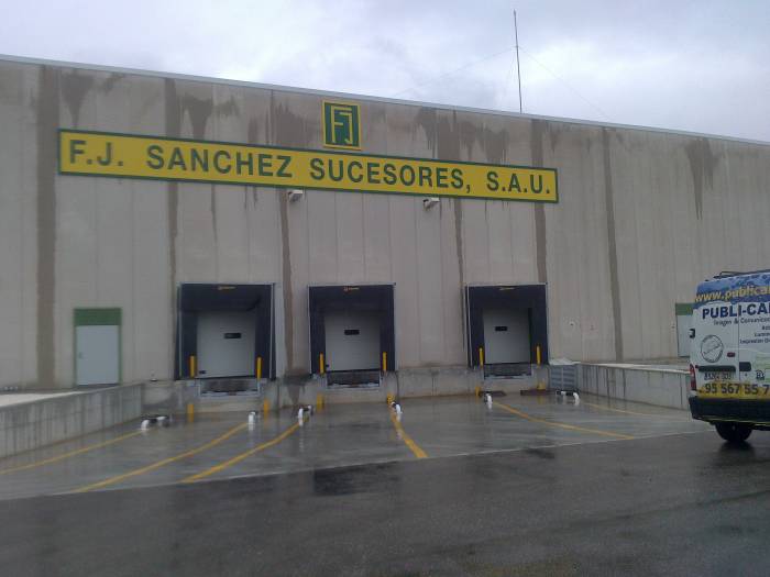 Rotulaci&oacute;n de r&oacute;tulo Cartel Fj S&aacute;nchez, La Pedriza Cabra C&oacute;rdoba