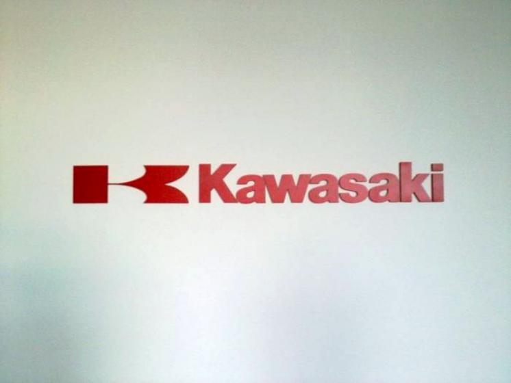 R&oacute;tulo Cartel Talleres de Kawasaki Green y Harley Dadvison Sevilla 