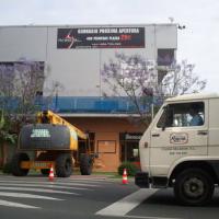 Rotulación de fachada Gim, Fitnes G4 Alcalá de Guadaira Sevilla