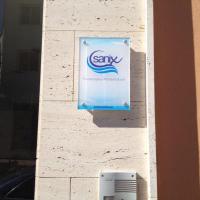 Rótulo cartel con rotulación Sanix, Dos Hermanas Sevilla