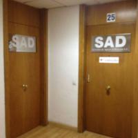 Rótulo cartel SAD, Servicios de Apoyo al derecho S.L. Sevilla