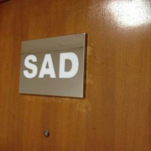 Rótulo cartel SAD, Servicios de Apoyo al derecho S.L. Sevilla