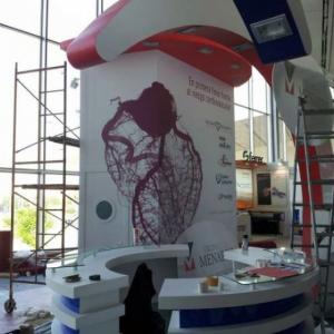Stan y rotulación Congreso de enfermedades cardiovasculares Fibe Sevilla octubre 2012