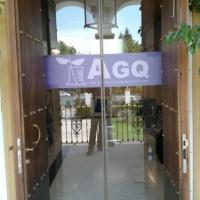 AGQ Sevilla. Rotulación de vinilos al ácido