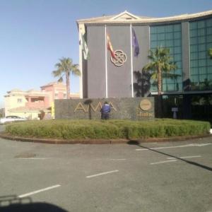 Banderas y mástiles Hotel AMA Andalucía, Islantilla Huelva.