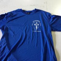 Camiseta serigrafiada. VI Carrera. Las Tres Leguas de las Marismas. C.G. de la Fuerza Terrestre Futer  Sevilla