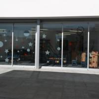 Colegio Huerta de la Princesa Dos Hermanas Sevilla. Rotulación de vinilos en impresión digital y al ácido