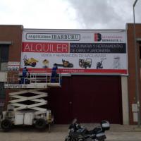 Lona en impresión digital con marco de aluminio. Beragui Dos Hermanas Sevilla