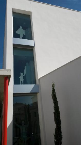 Colegio Huerta de la Princesa Dos Hermanas Sevilla. Rotulaci&oacute;n de vinilos en impresi&oacute;n digital y al &aacute;cido