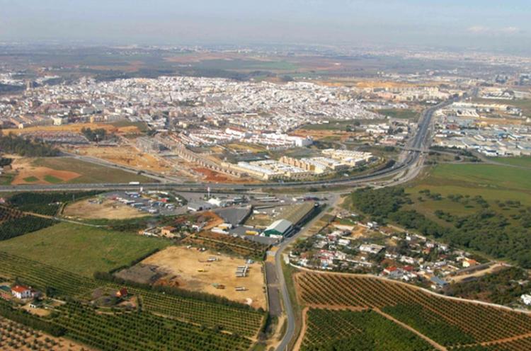 Hispalcargo Fotografía aérea en Alcalá de Guadaira Sevilla