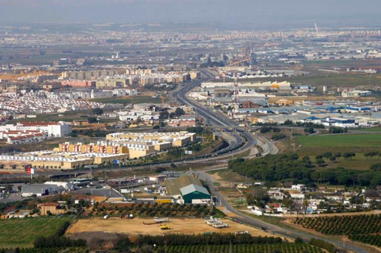 Hispalcargo Fotografía aérea en Alcalá de Guadaira Sevilla