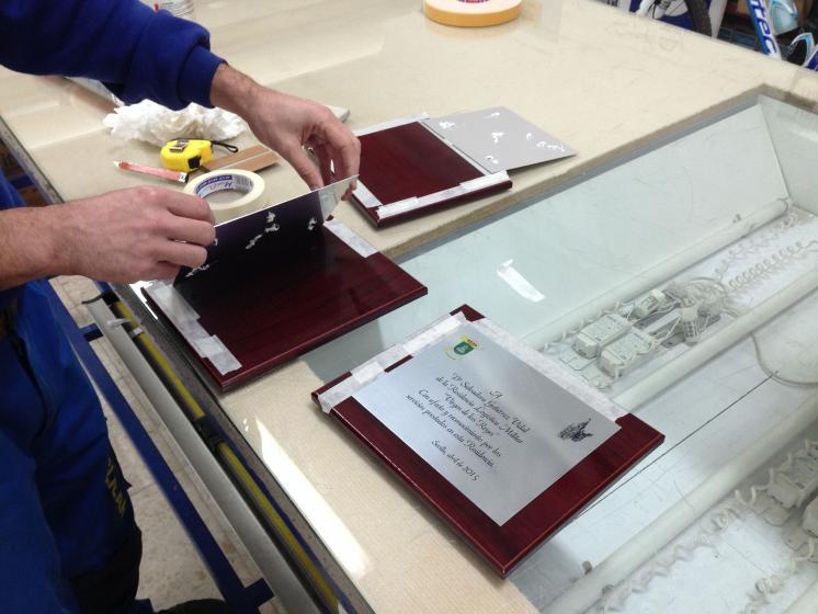 Placas conmemorativas. Residencia Militar Virgen de Los Reyes, Sevilla