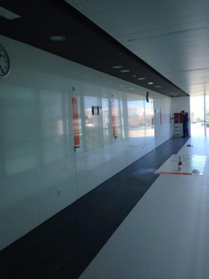 R&oacute;tulo Cartel Ambulatorio de Torreblanca Sevilla, Junta de Andaluc&iacute;a.