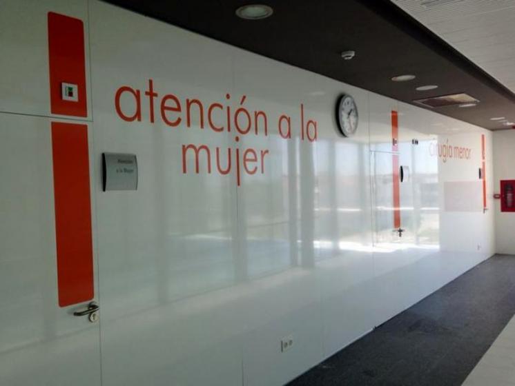 R&oacute;tulo Cartel Ambulatorio de Torreblanca Sevilla, Junta de Andaluc&iacute;a.