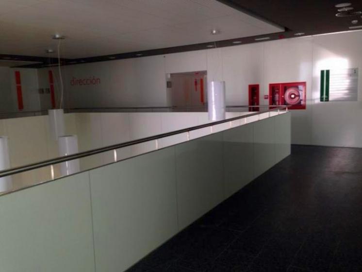 R&oacute;tulo Cartel Ambulatorio de Torreblanca Sevilla, Junta de Andaluc&iacute;a.