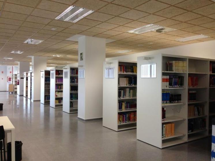 R&oacute;tulo Cartel CRAI Antonio de Ulloa. Universidad de Sevilla