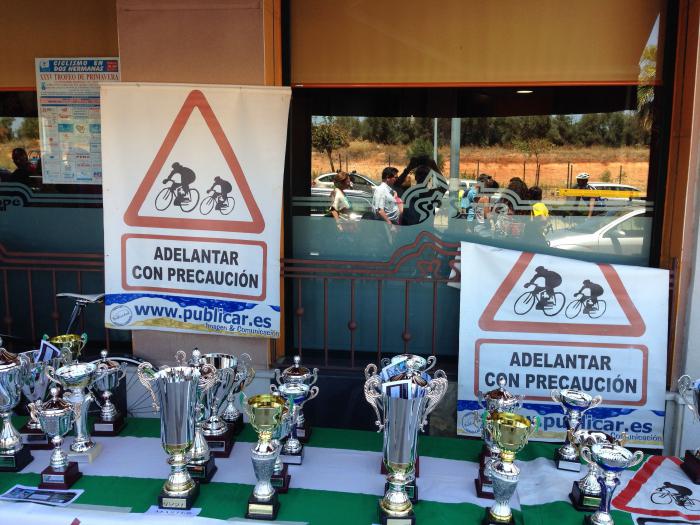 Trofeos Carreras ciclista de Peña de Veteranos 2014 Dos Hermanas Sevilla