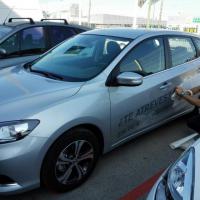 Rotulación en vinilo de corte Nissan Vanauto Sevilla
