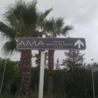 Rótulo cartel Hotel AMA Hotel & Health Retreats Islantilla Huelva