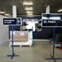 Rótulo cartel Puegeot Automares Motrisa Sueminencia Sevilla