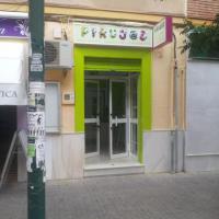 Rótulo luminoso. Pirujas Ropa infantil Sevilla