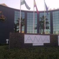 Rótulom luminoso cartel letras corpóreas. Hotel AMA Hotel & Health Retreats Islantilla Huelva