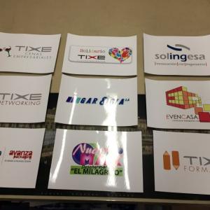 Ahesivos distintivos e identificativos. Club Tixe Dos Hermanas Sevilla