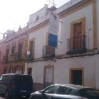 Banderola de lona enmarcada con bastidor de tubo. Trabajaos realizados para Arte Marketing Sevilla
