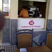 Cafetería El tarajal, Café AB, Sevilla. Rotulación de vinilos en impresión digital