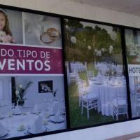 Hotel San Pablo Sevilla. Vinilos microperforados en impresión digital