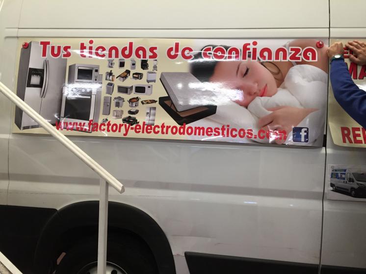 Electrodomésticos Marysol Dos Hermanas Sevilla. Rotulación en vinilo polimérico laminado.