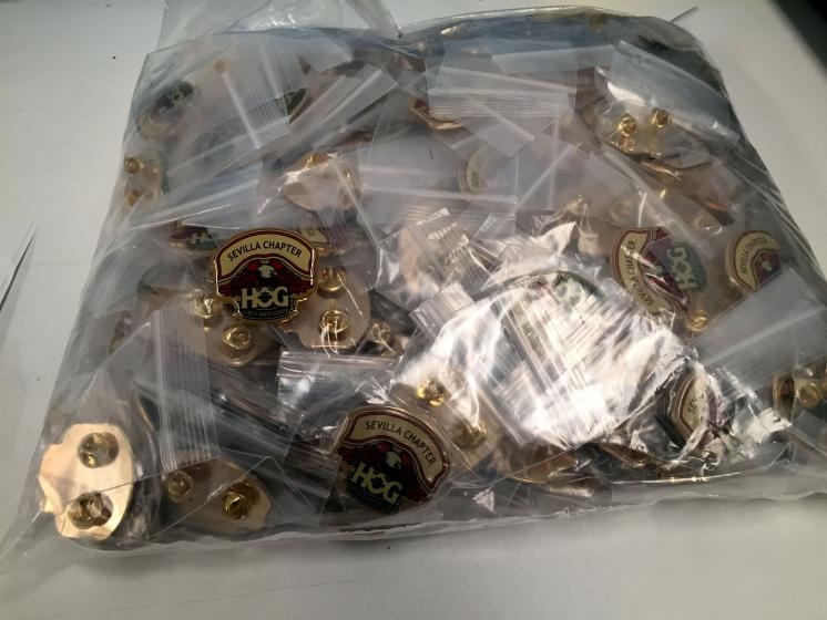 Pin del Cuartel General de la Fuerza Terrestre Sevilla. Futer