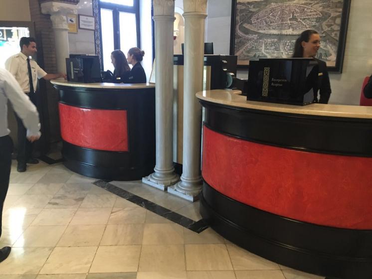 R&oacute;tulo Cartel Hotel Alfonso XIII, Sevilla