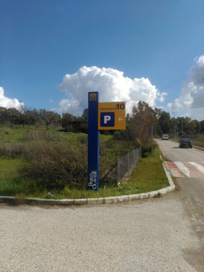 Universidad Pablo de Olavide Sevilla. Se&ntilde;alizaci&oacute;n y mobiliario informativo.