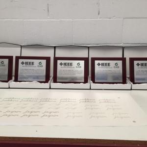 Placas conmemorativas en impresi&oacute;n digital. Sevilla