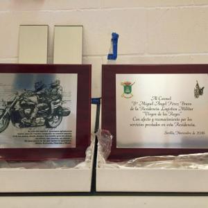 Placas conmemorativas en impresi&oacute;n digital. Sevilla