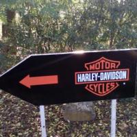 Rótulo cartel Harley Dadvison Sevilla