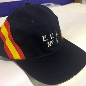 Gorra bordada del Escuadrón Aéreo EVA 3. Sevilla