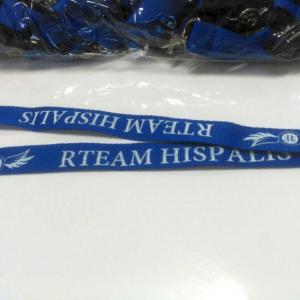Lanyard serigrafiado para Grupo motorista Rteam H&iacute;spalis Sevilla