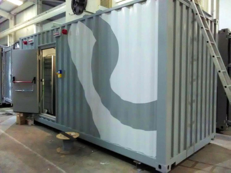 Rotulaci&oacute;n en vinilo especial para contenedores container, fabricados por Proinsener Sevilla.