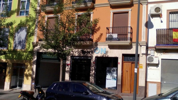 R&oacute;tulo corp&oacute;reo en pcv de 19 mm. Sport ON Sevilla 