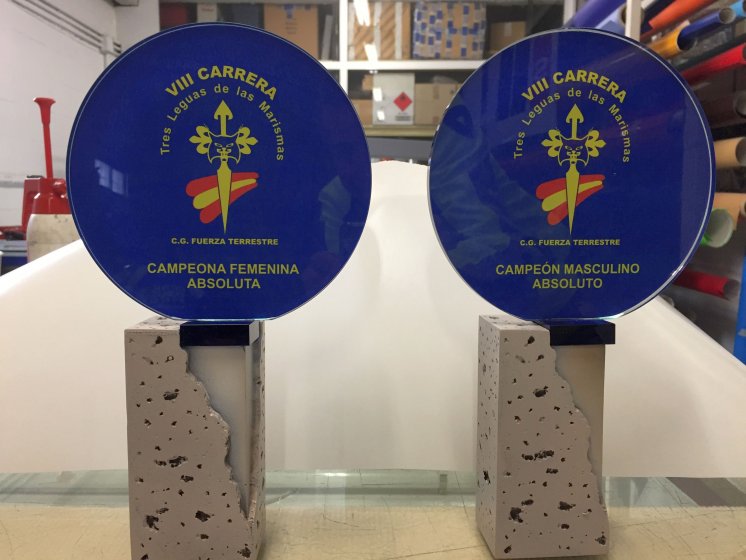 Trofeo VIII Carrera. Las Tres Leguas de las Marismas. C.G. de la Fuerza Terrestre Futer  Sevilla