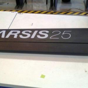 Rotulación en vinilo para maqueta de Airbus Military. Aertec Sevilla.