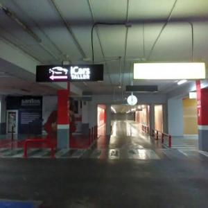 Rótulo caja de luz señalizador plazas parking para Icars Sevilla