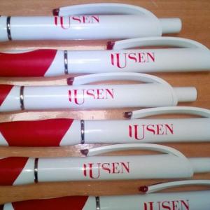 Boligrafo serigrafiado en tampograf&iacute;a. Universidad de Sevilla.